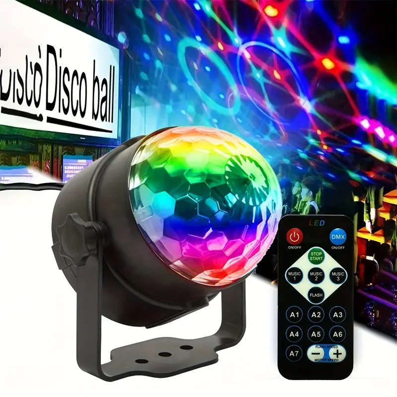 RGB Disco Ball Light