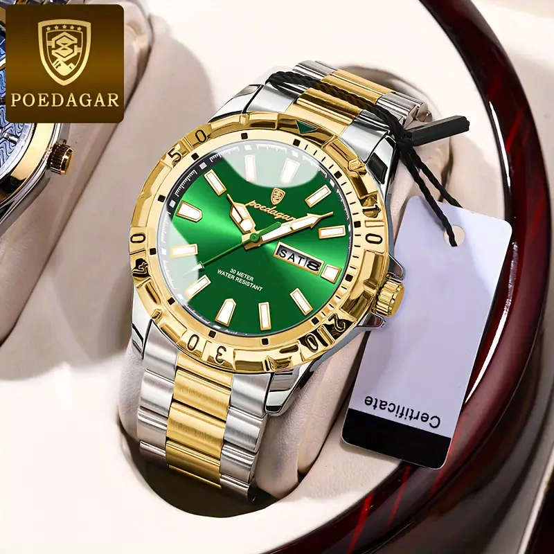 Poedagar Mens luxury watch