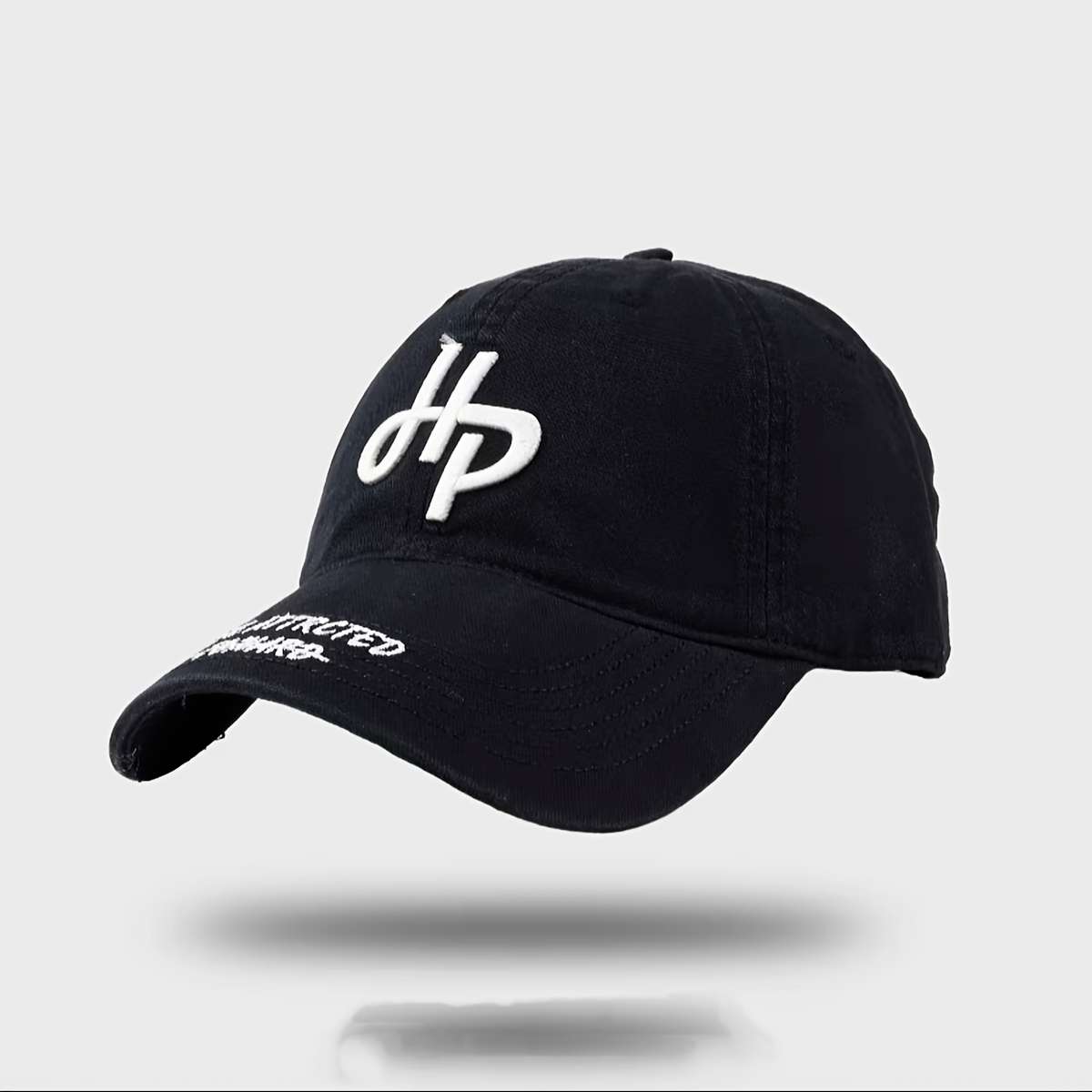 Unisex Embroidered Cotton Baseball Cap Fantasy Theme Breathable Adjustable Fit Hand Wash On