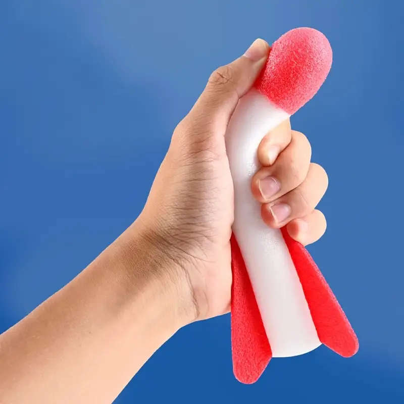 1pc Interactive Toy Rocket Launch Step-On Outdoor Play Toy Stepon Mechanism Plastic Construction