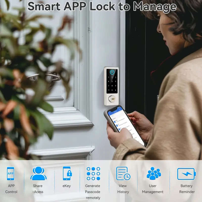 Smart Lock Fingerprint Door Lock