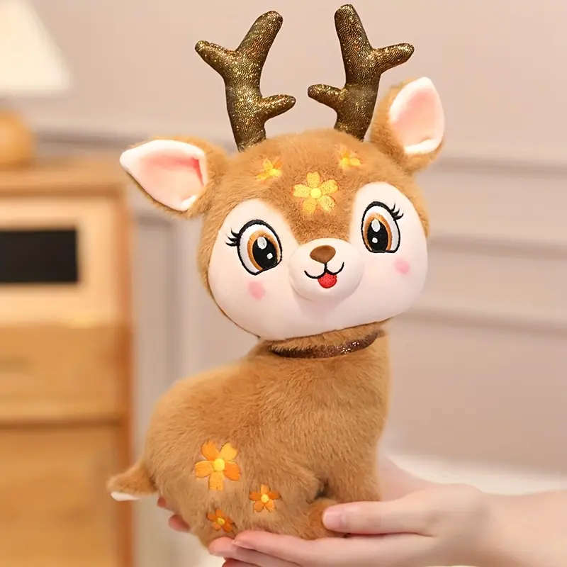 30cm/11.81inch Starry Sky Sika Deer Plush Toy