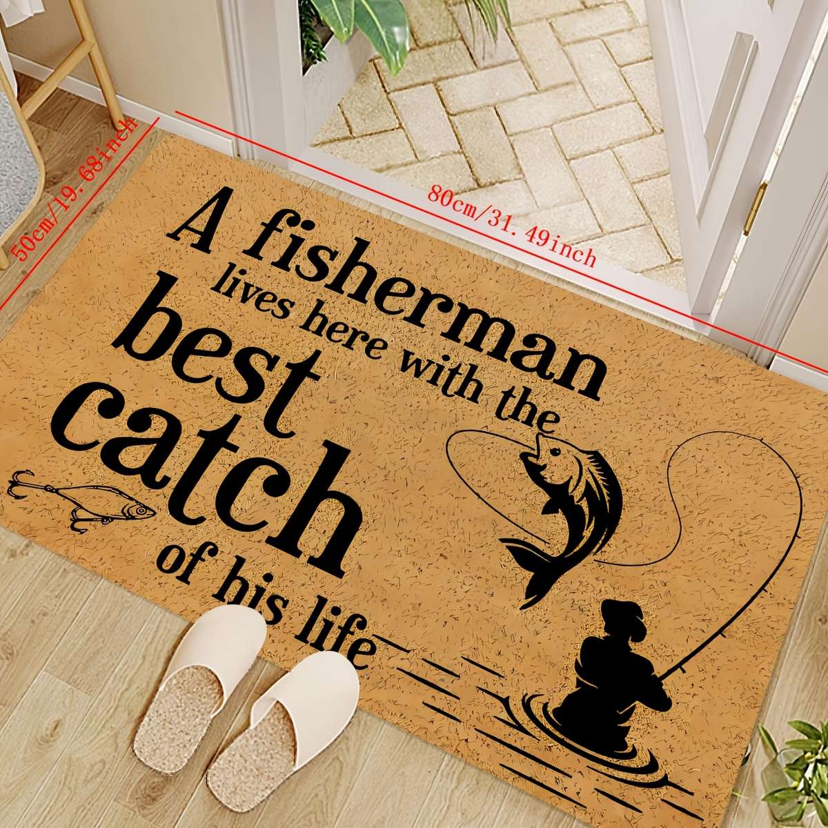 1Pc 23.6x35.4inch 60x90cm Floor Mat