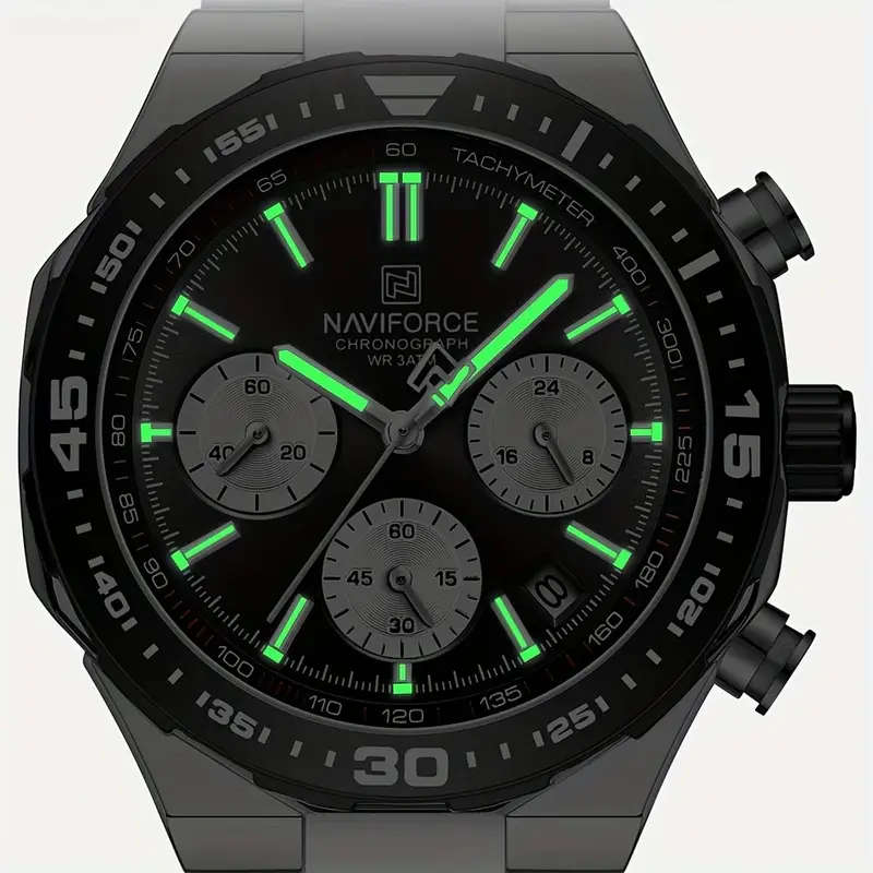 Naviforce Men's Luxuary Chronograph Business Watch