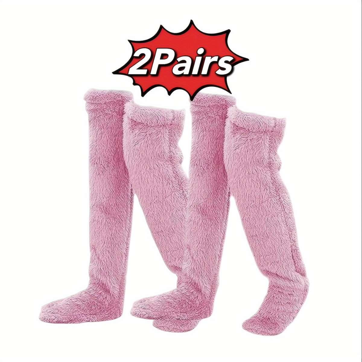 Sock Pink 2Pairs One Size