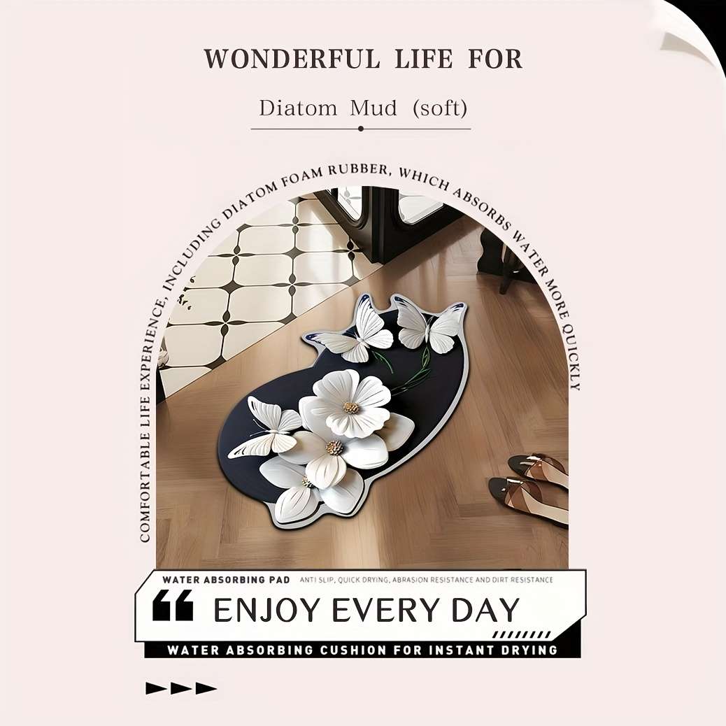 1Pc 40x60cm 15.7x23.6inch Floor Mat