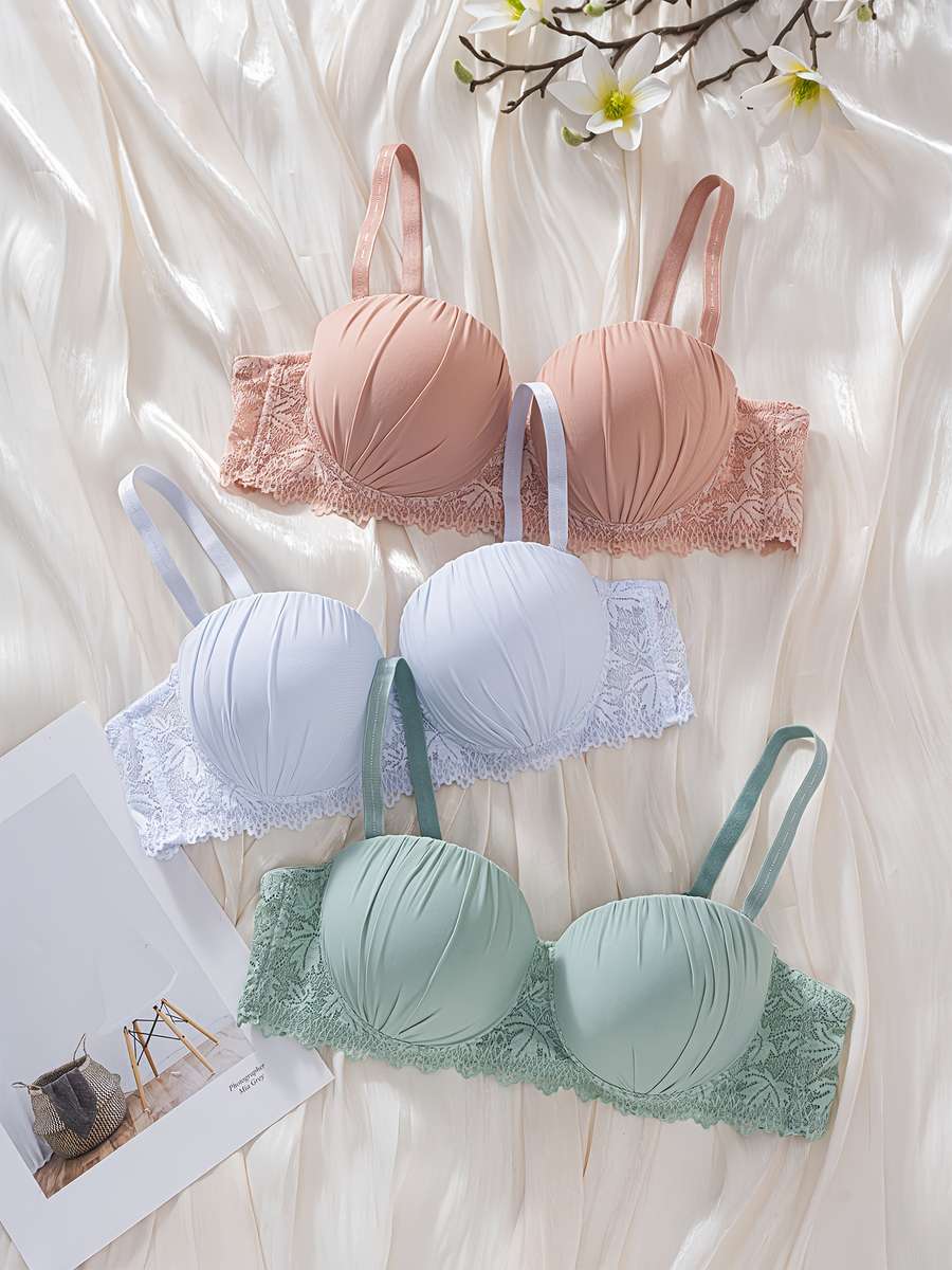 Women S Underwear Color White 1Green 3Apricot 2 Size Eu 90B