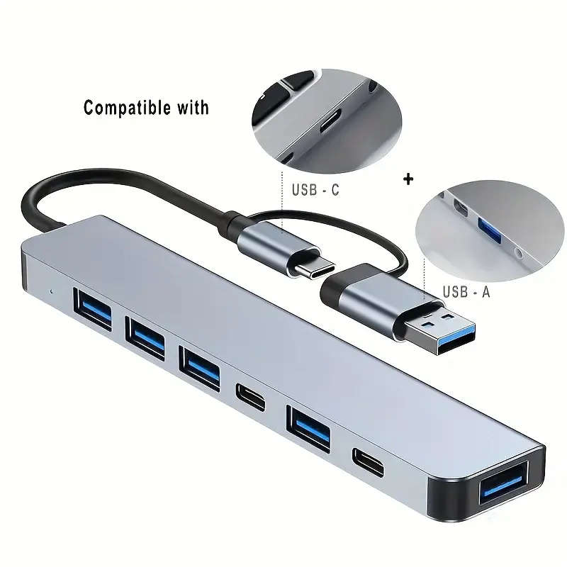 7-in-1 Hi-Speed USB 3.0 Data Transfer Adapter