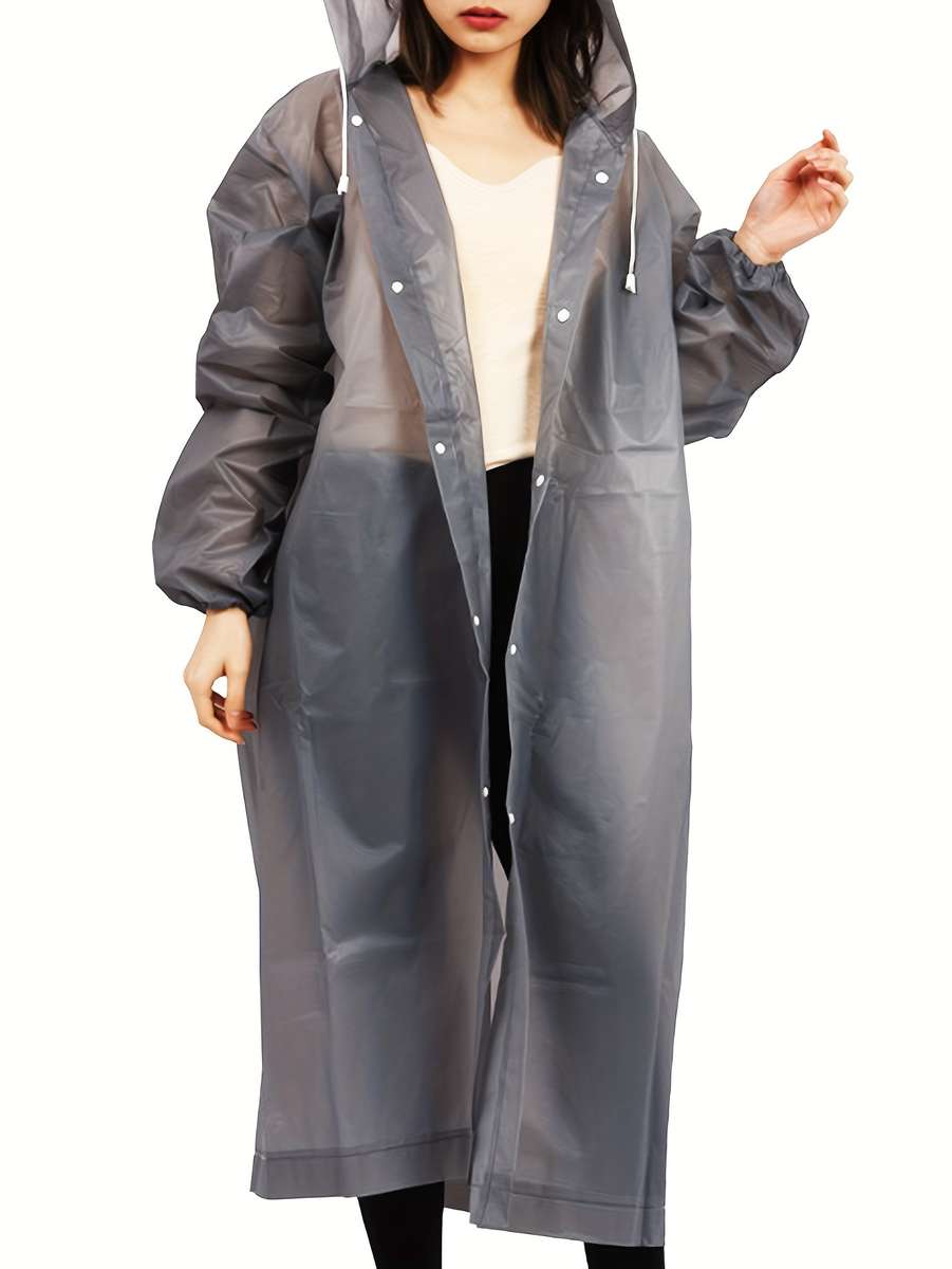 Raincoat Space Gray Size Onesize