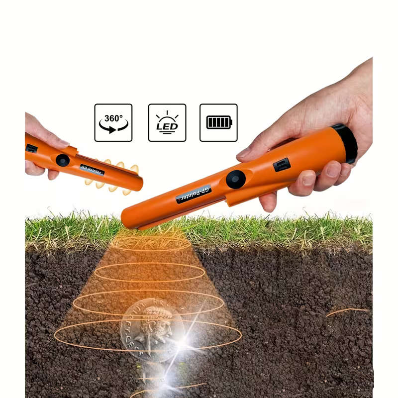 Professional Handheld Metal Detector Pinpointer with High Precision