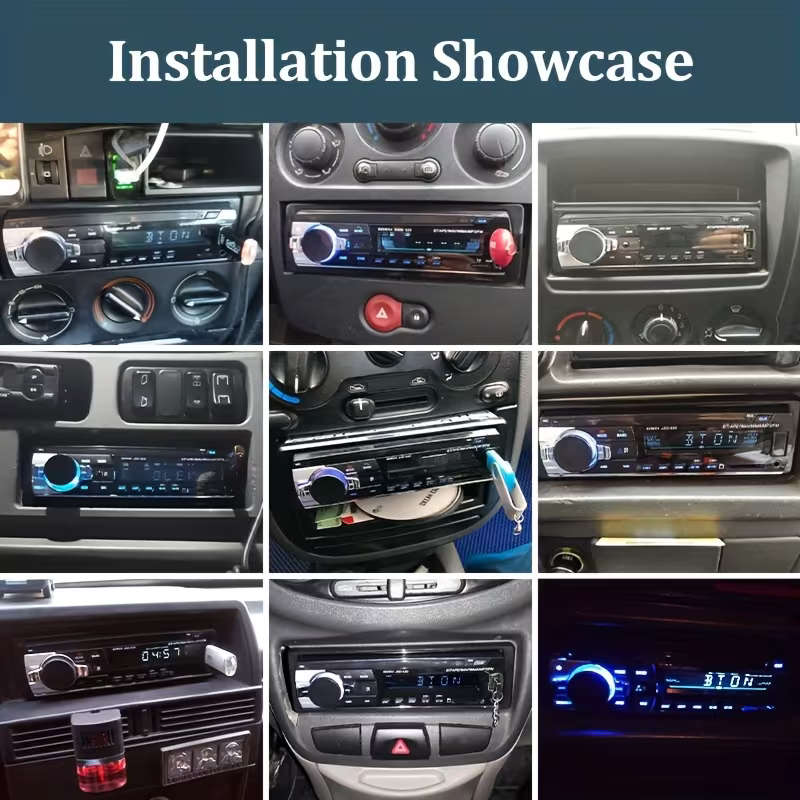 Car Radio MP3 Remote Control Set Multimedia MP3 Player Digital Wireless FM