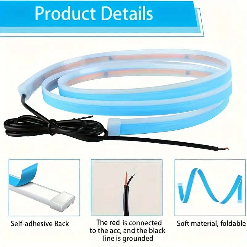 LED Car Hood Vent Light