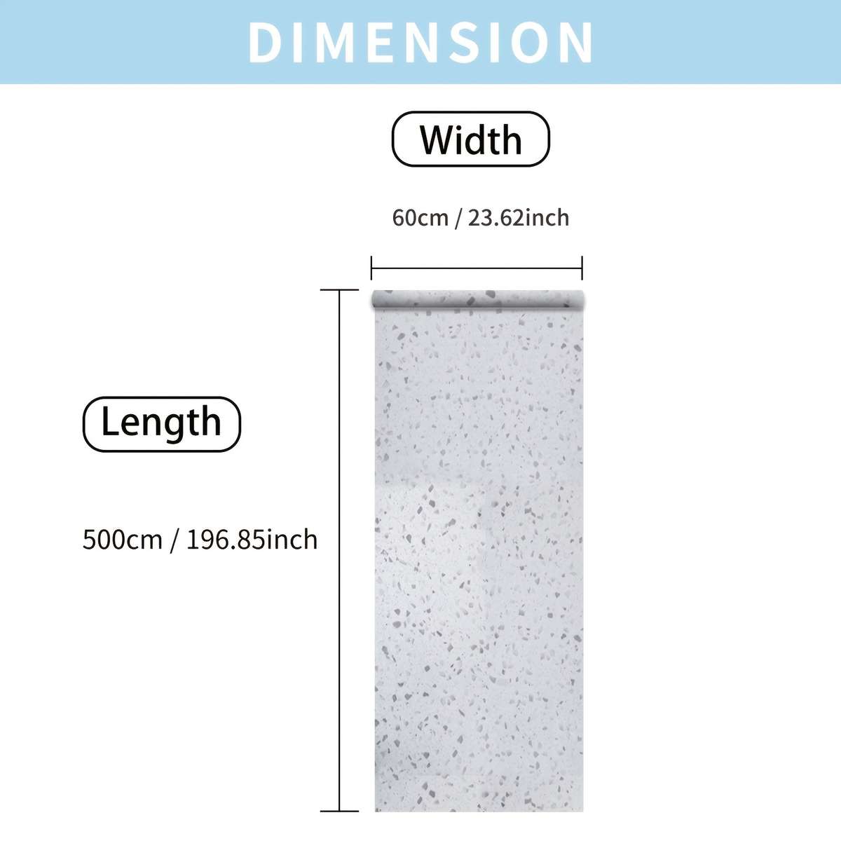 1PC Wall Stickers60x300cm 23.62x118.11in