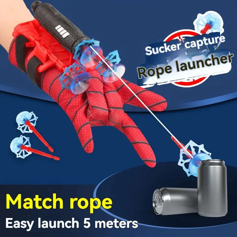 Spider Web Shooting Launcher Glove Set Children's toys