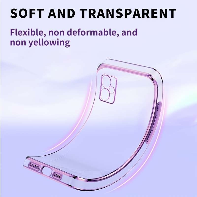 1pc Black For Samsung Galaxy A52 Phone Cases