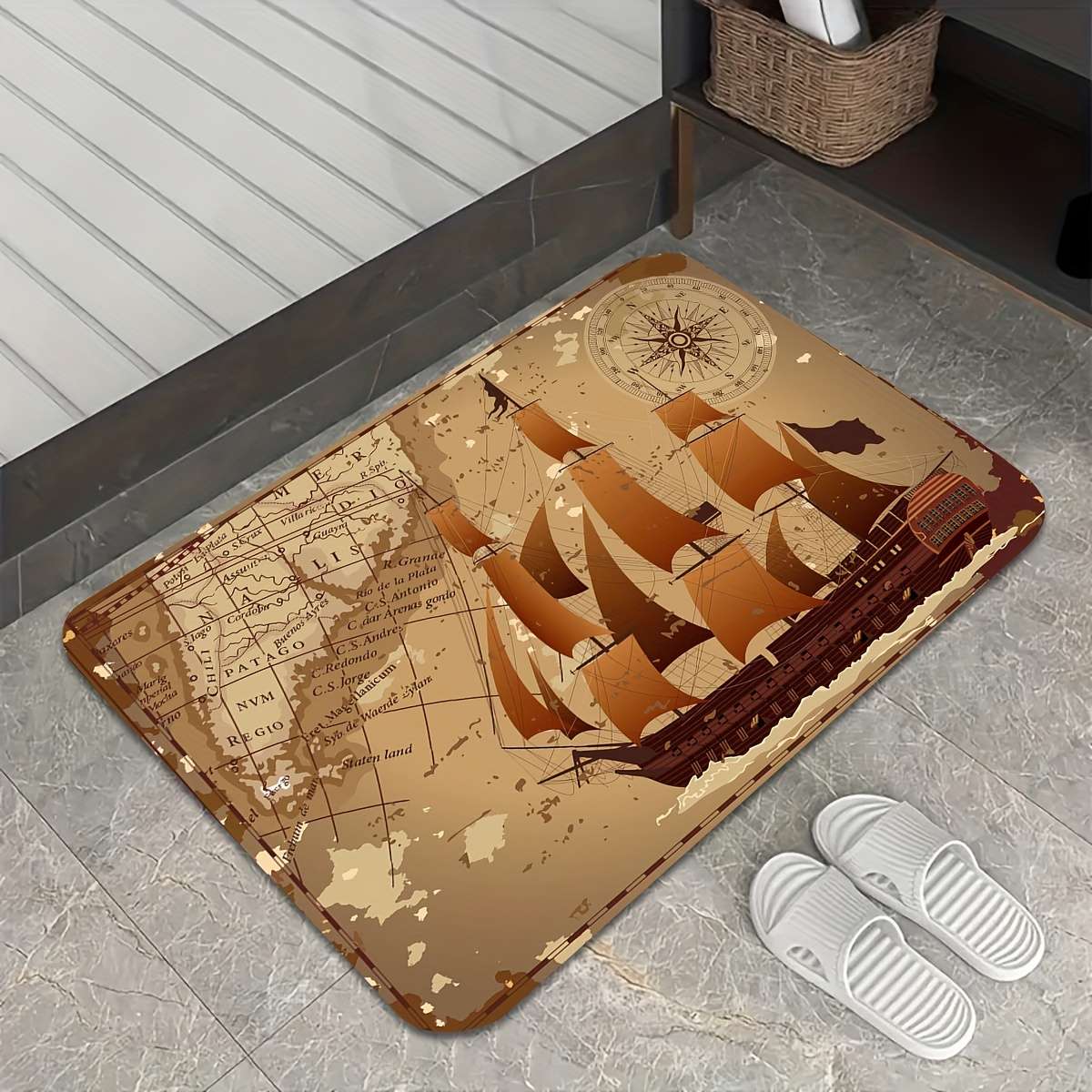 1Pc 120cmx160cm 47x63inch Floor Mat