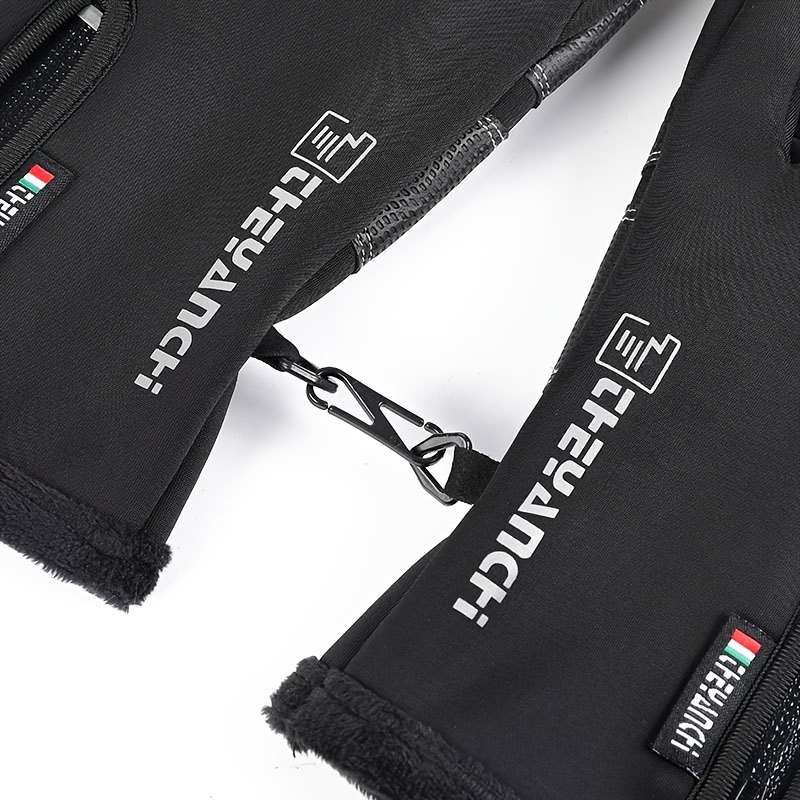 1 Pair Black Size XL Warm Gloves