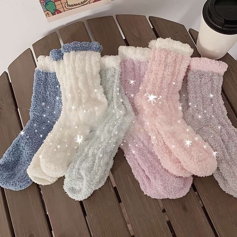 Sock 8 Pairs Random Mixed Colors One Size