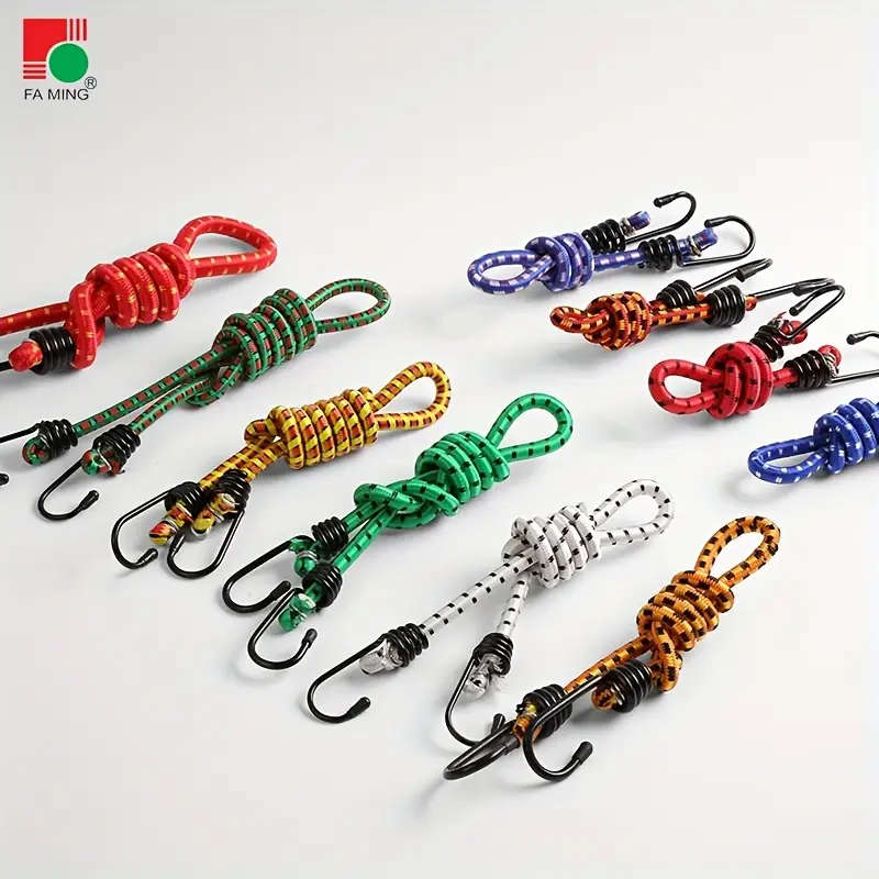 5 pcs Elastic Lashing Rope With Double Hook