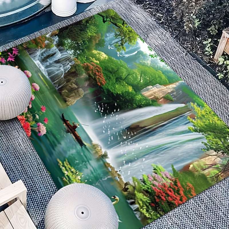 1Pc 50x80cm 19.68x31.49inch Floor Mat