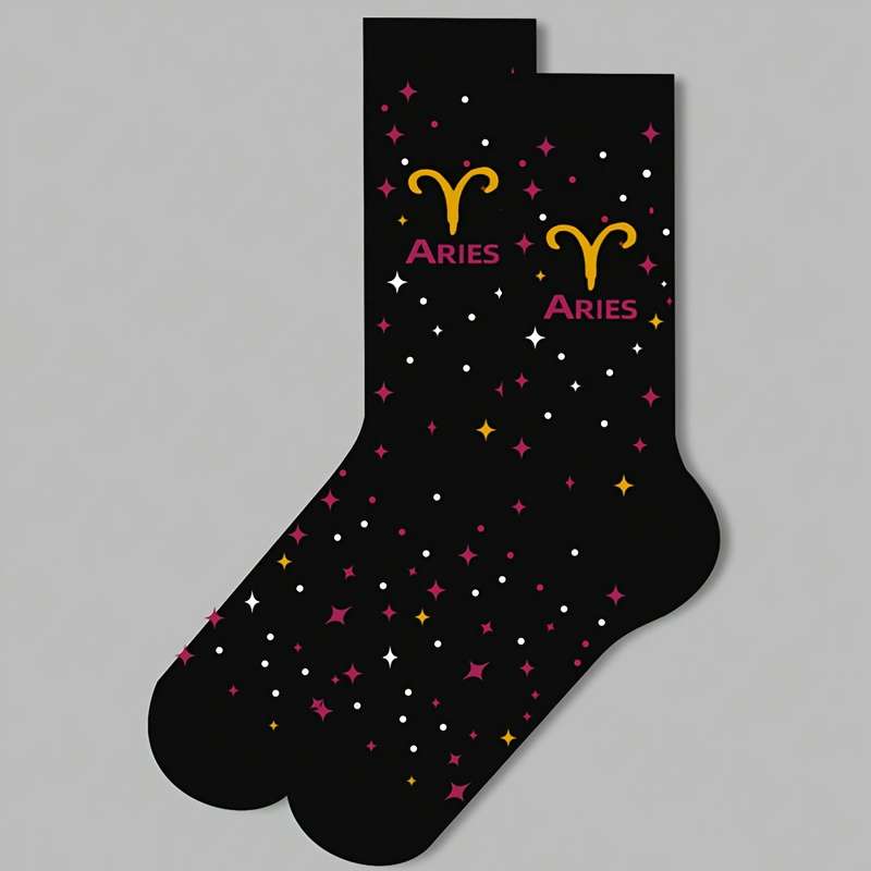 1 Pair Virgo  One Size Socks