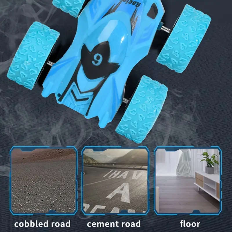 Dual Sided Car, Stunt Off-Road Mini Model, Color: Yellow