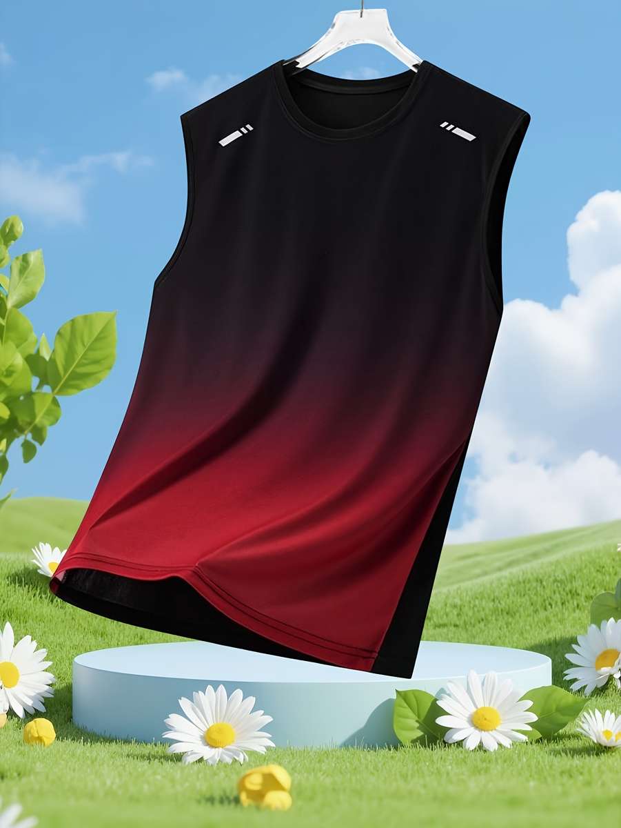 Men S Clothing Color B02 Black Red Size M