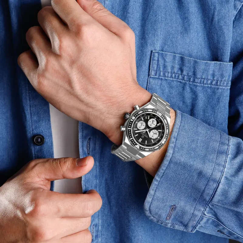 Naviforce Men's Luxuary Chronograph Business Watch