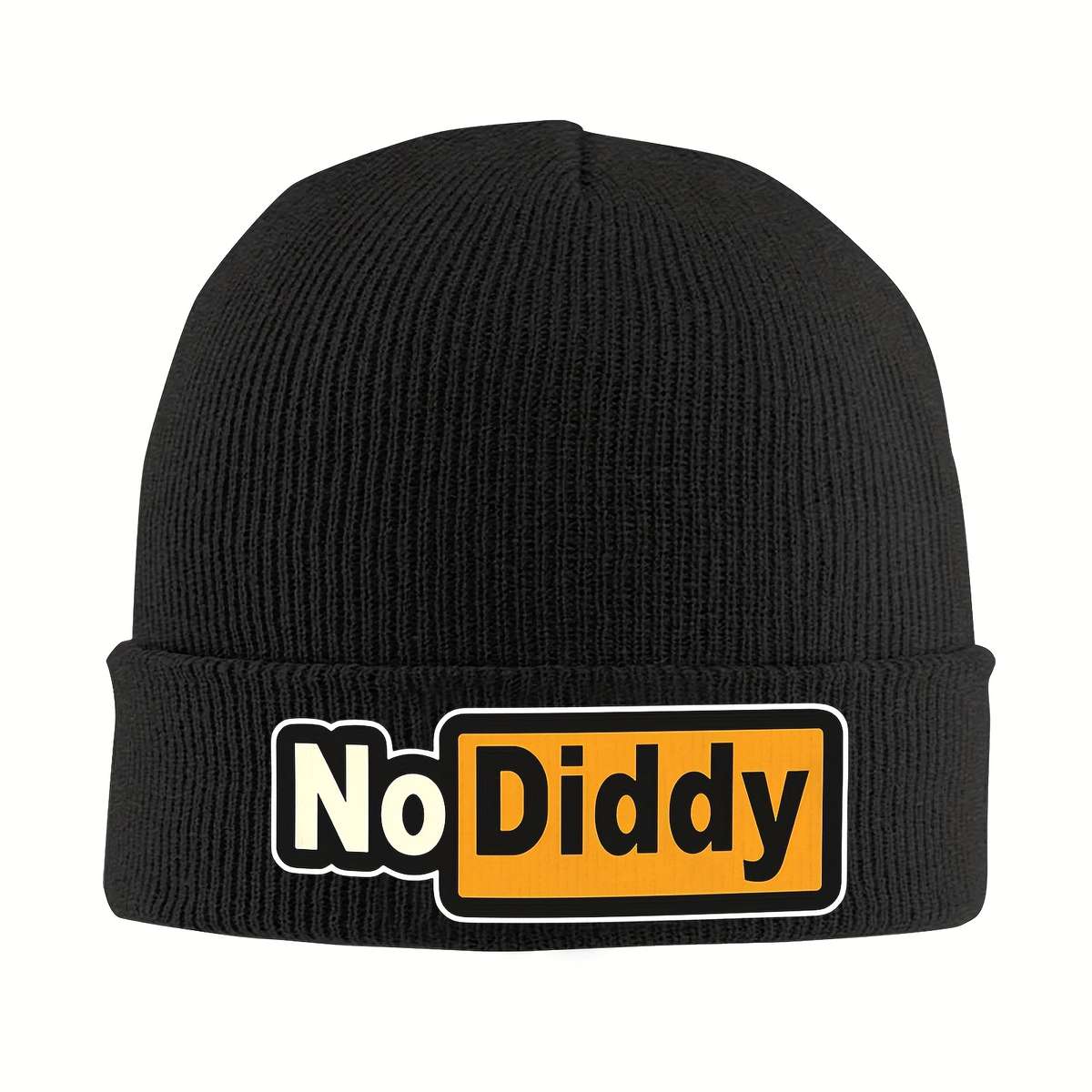 Funky Style No Diddy Graphic Beanie Hat