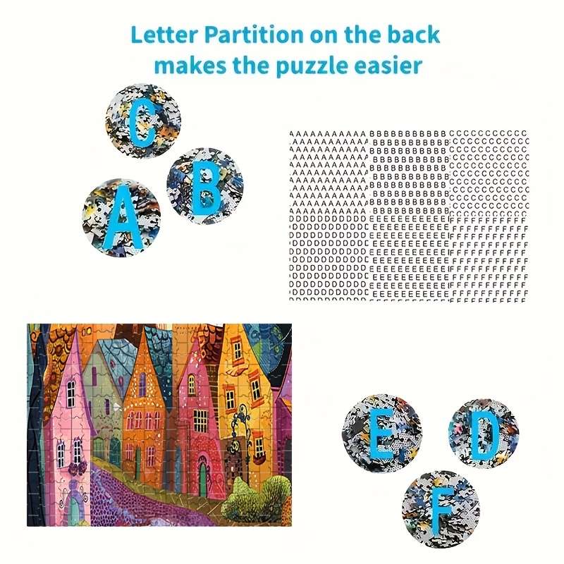 1000 Piece Paper Jigsaw Puzzle For Adults