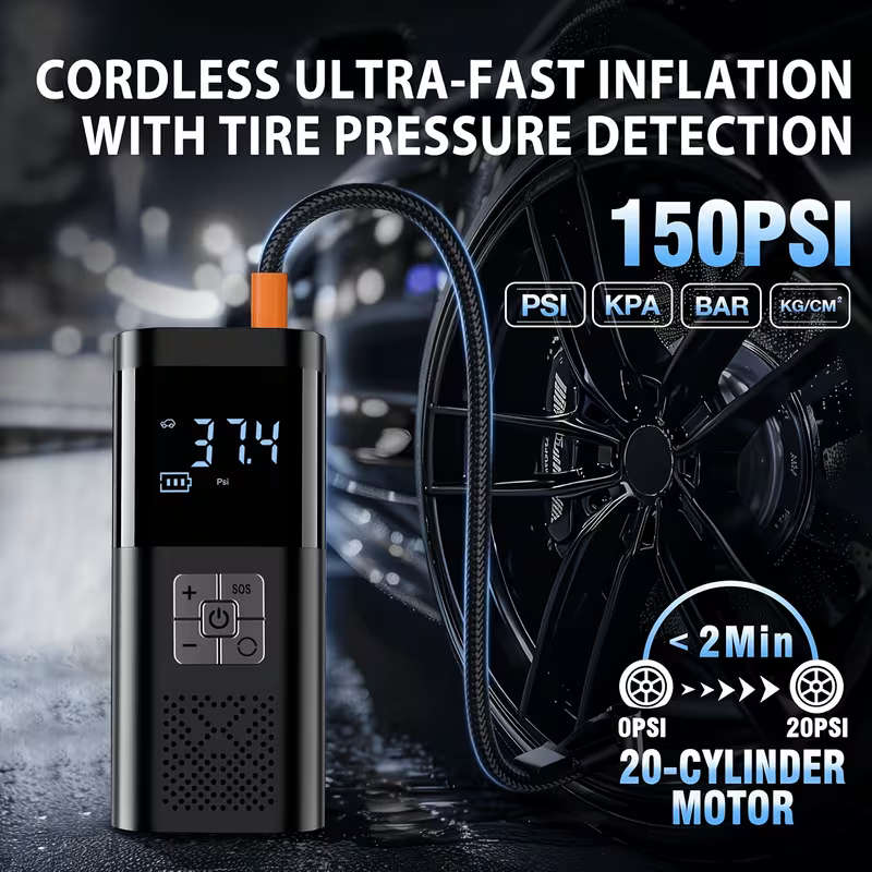 Multifunctional Car Emergency Unit