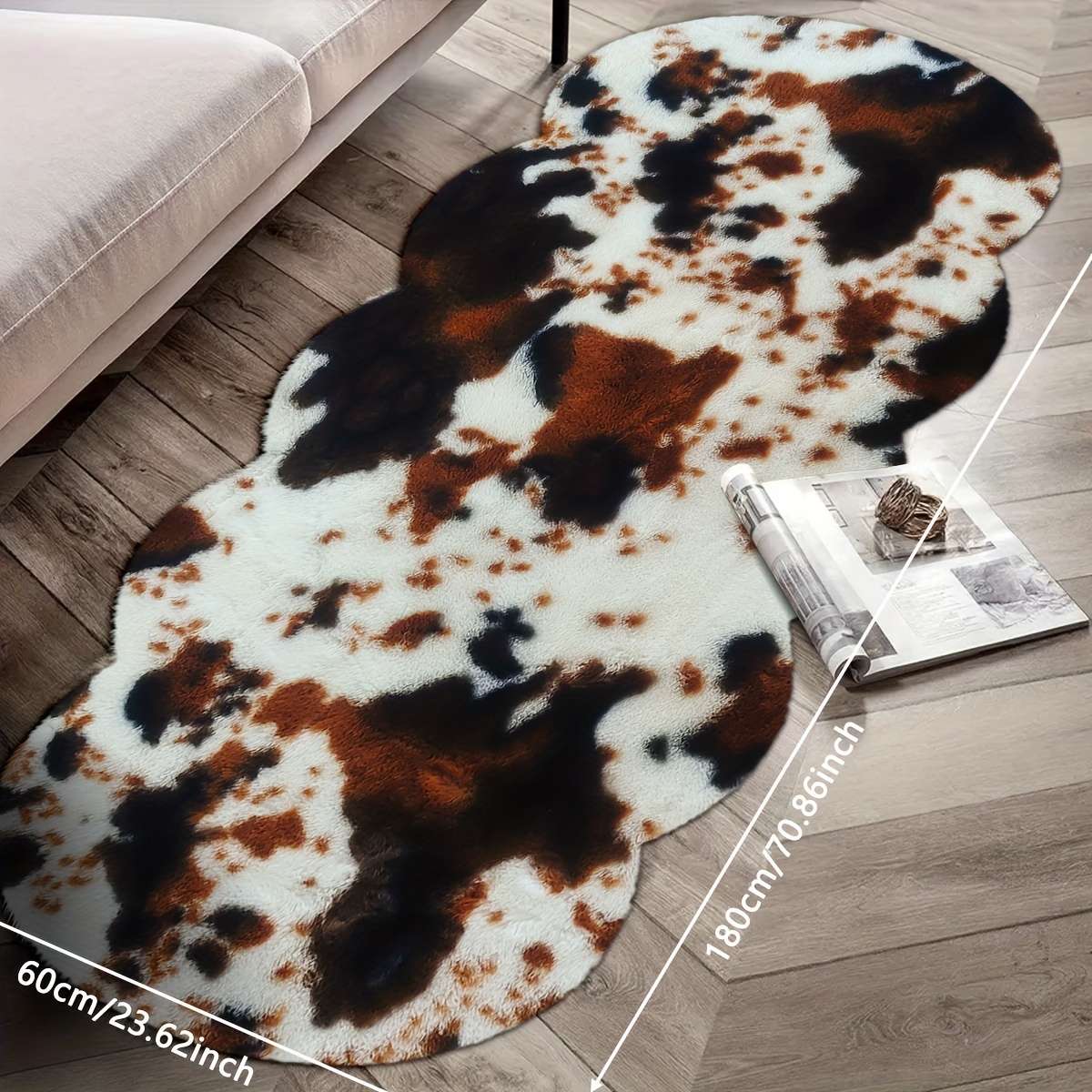 1Pc 23.6x35.4inch 60x90cm Floor Mat