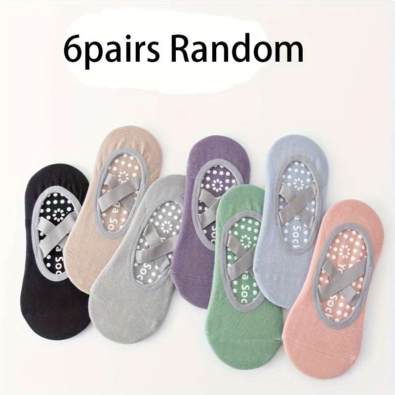 6 Pairs Random High Elastic Socks