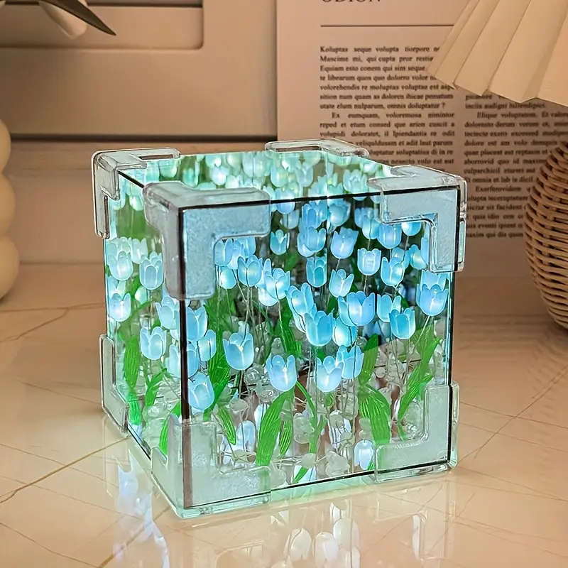 1 DIY Tulip Lamp Purple