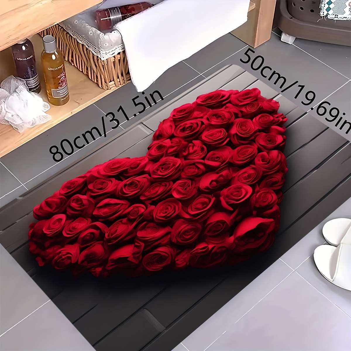 1Pc 19.68x31.49inch 50x80cm Floor Mat
