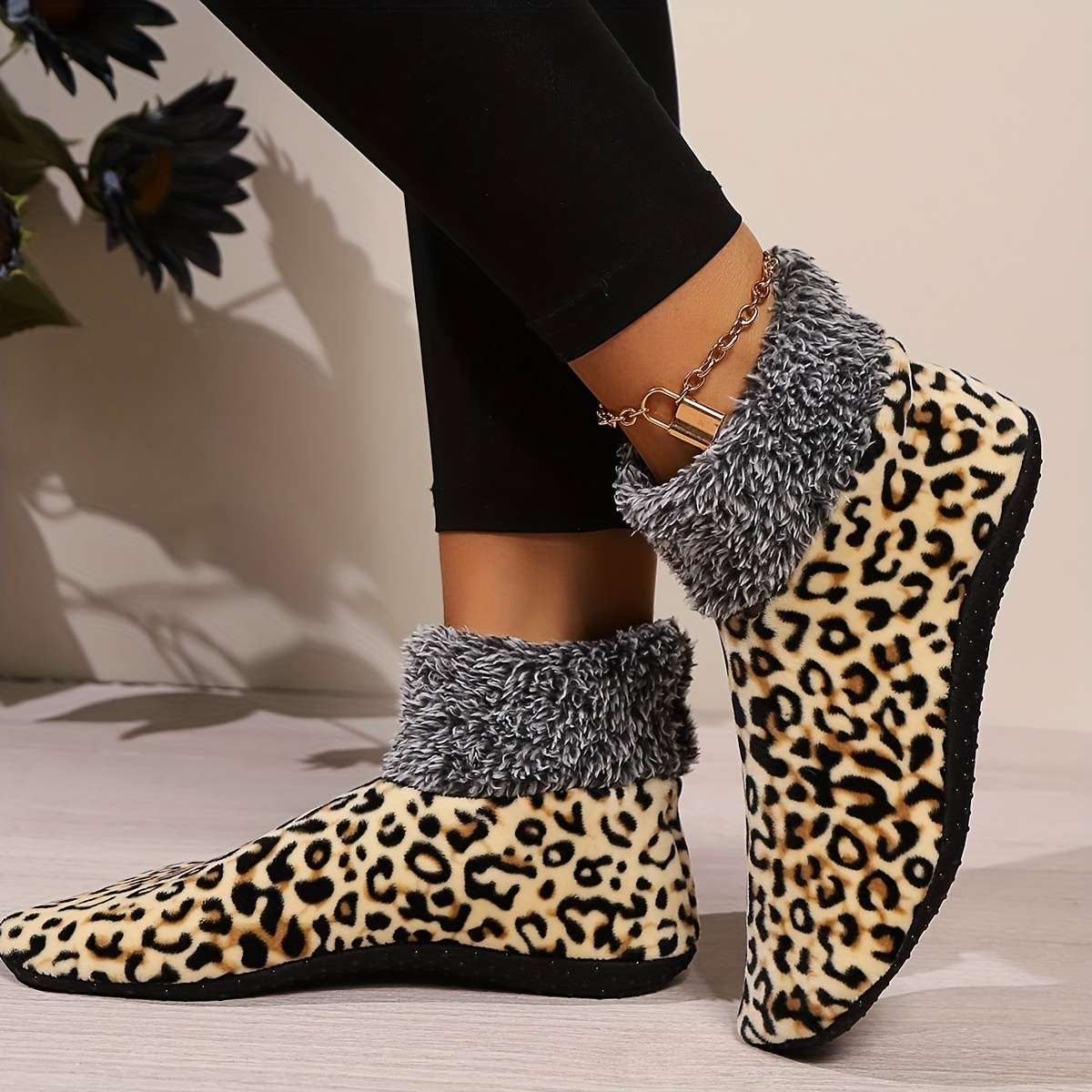 Sock 4 Pairs Of Floor Socks Set Size M
