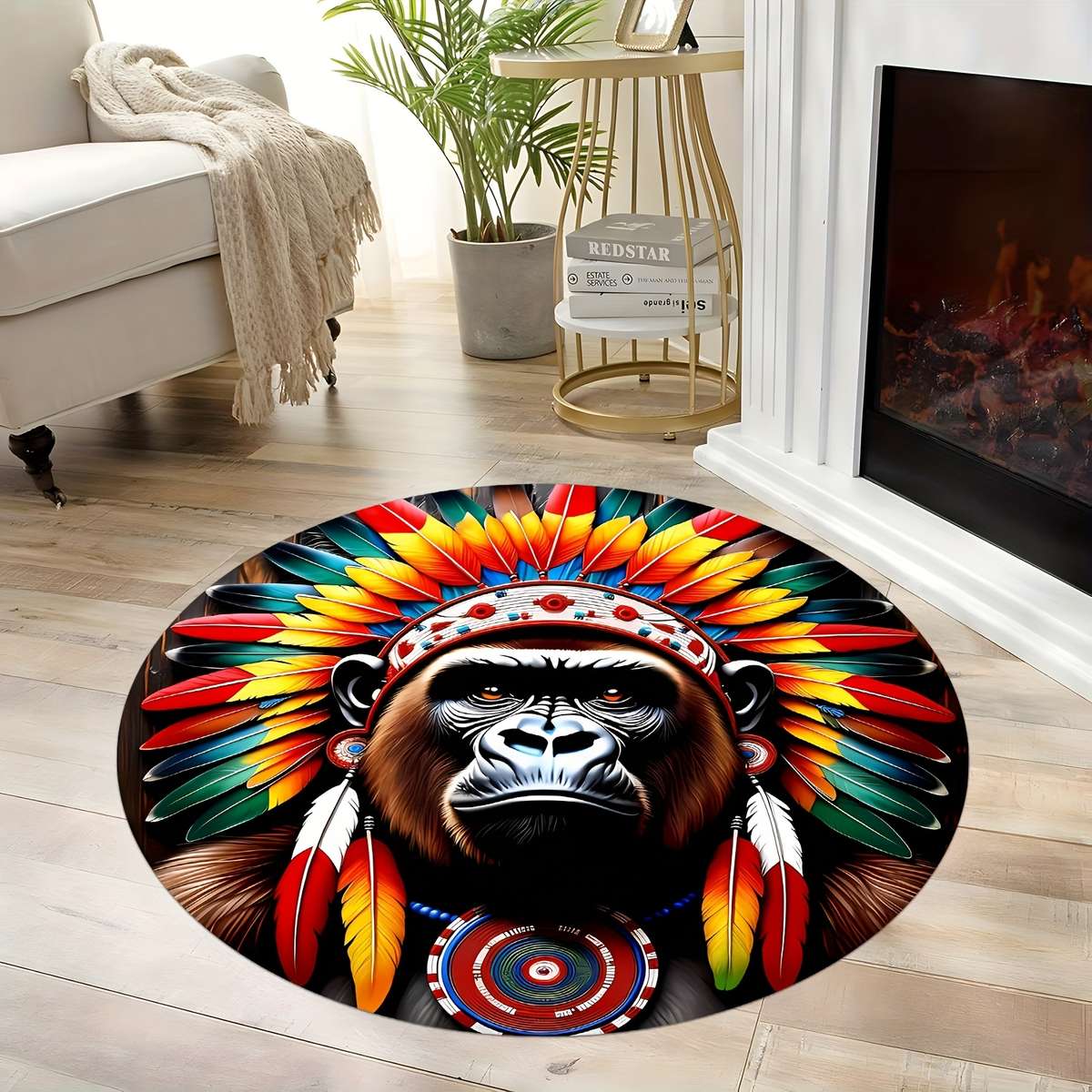 1Pc 80x80cm Floor Mat