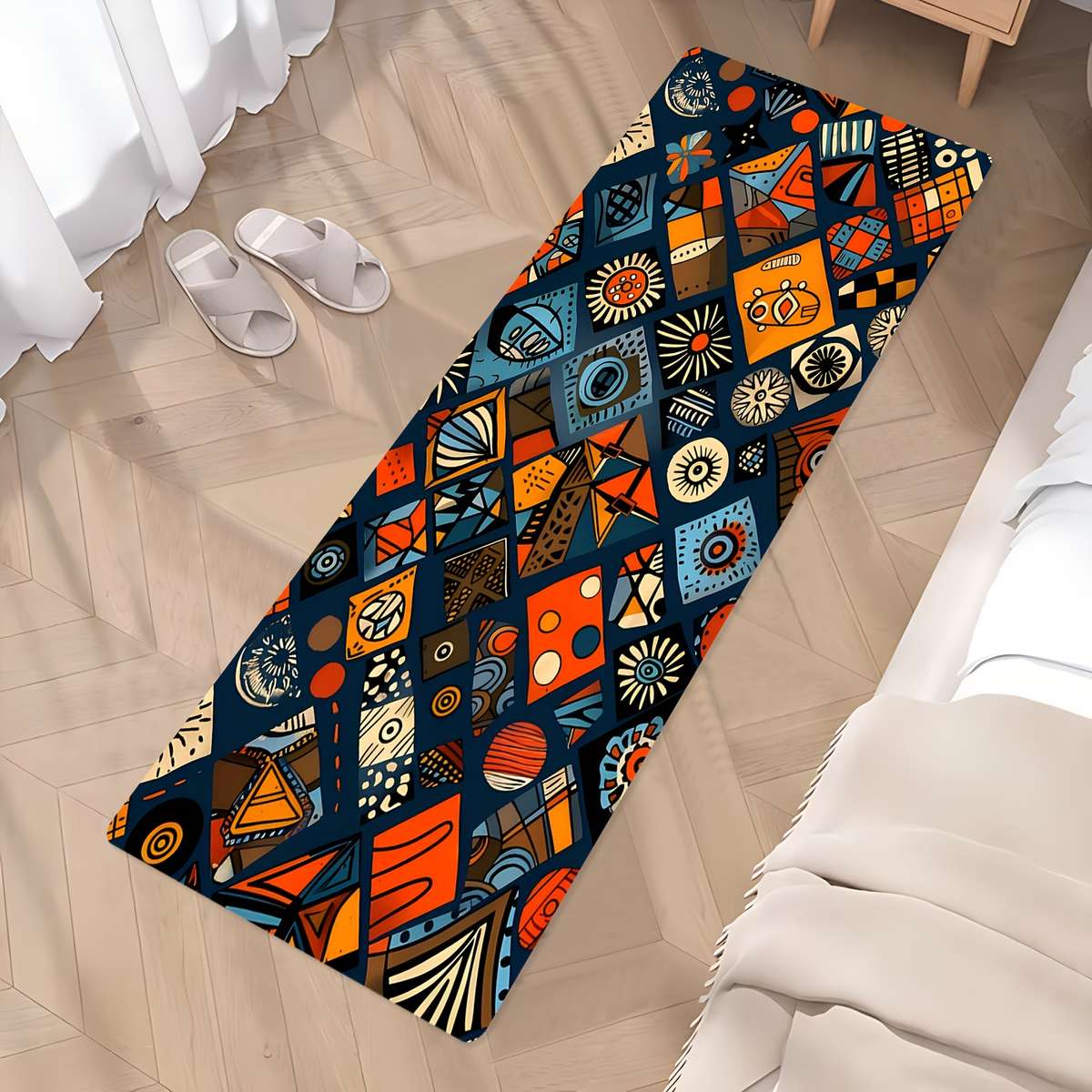 1Pc 19.7x63inch 50x160cm Floor Mat