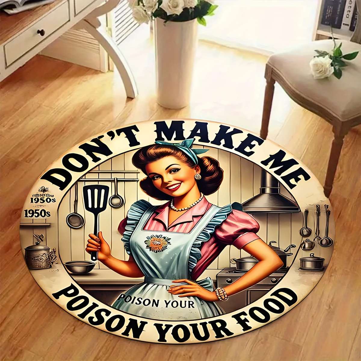 Round 31.5x31.5inch 80x80cm Floor Mat