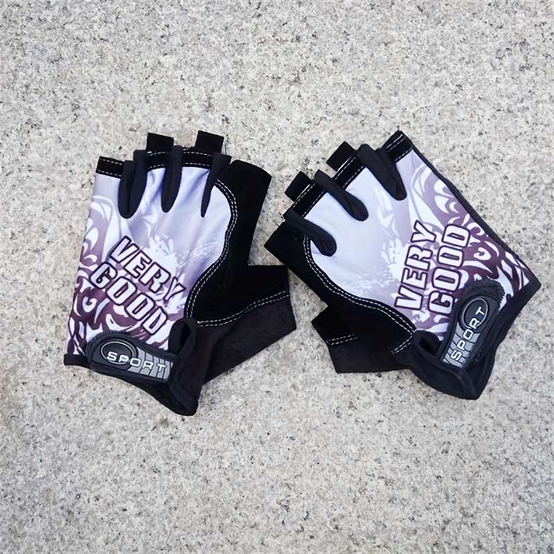 1 Pair Red Outdoor Sports Gloves