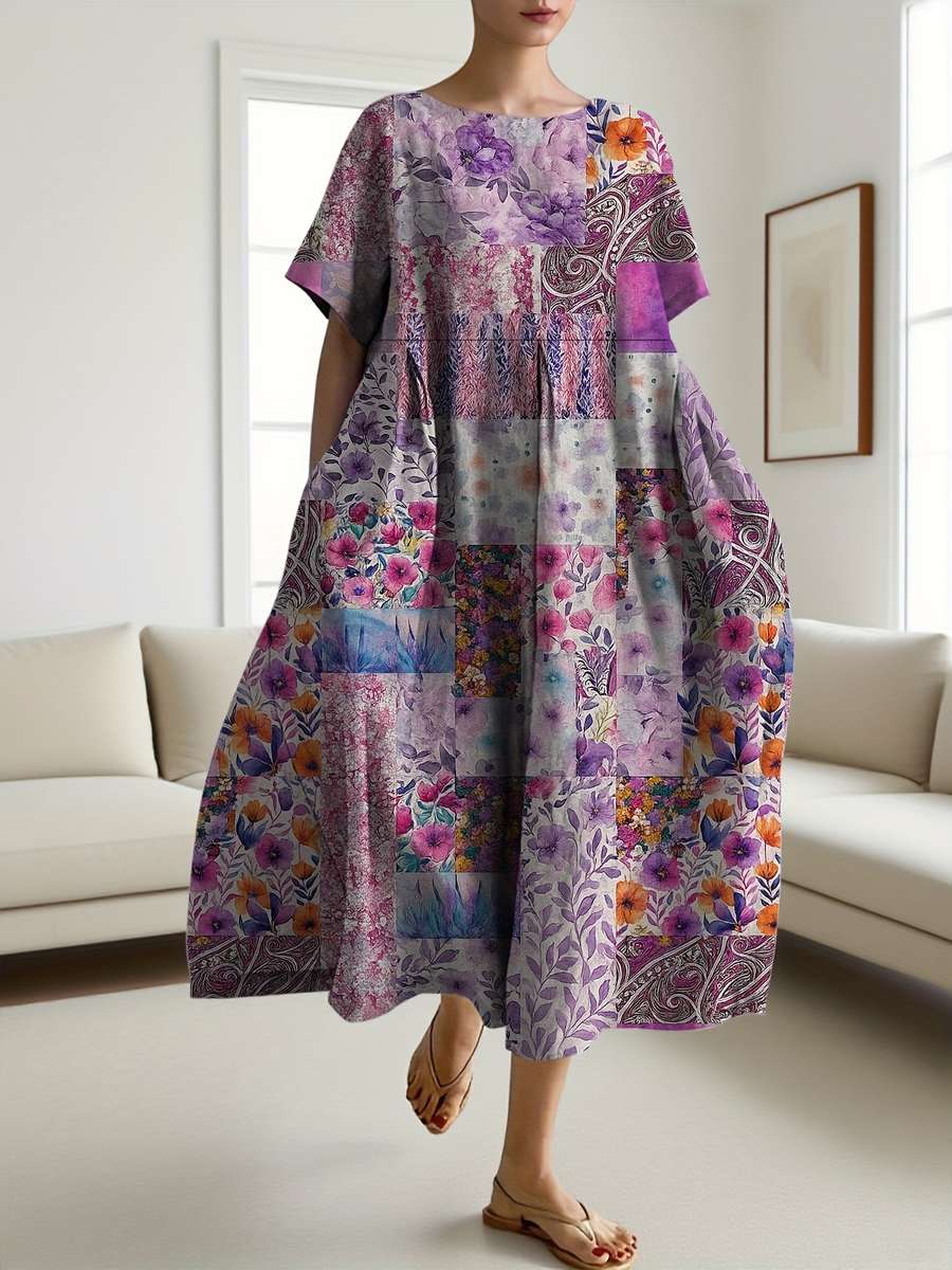 Women S Dress Color Mixed Colors Size 5Xl