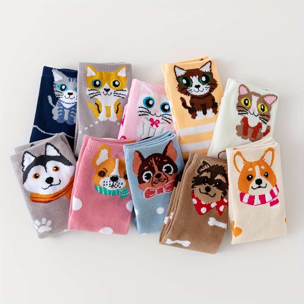 Sock Mixed Random Colors 10 Pairs One Size