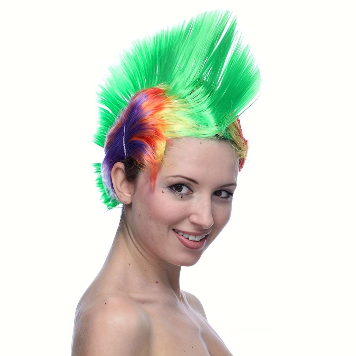 1Pc Red 30.48cm Fashion Design Wig