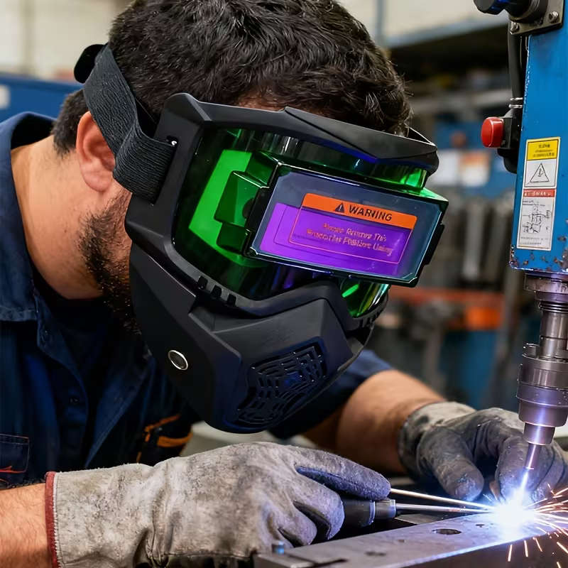 Automatic Dimming Welding Face Shield