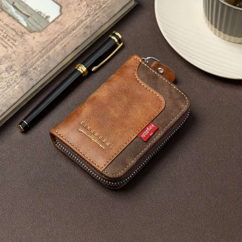 Vintage Multi-functional Large-capacity ID Card Holder