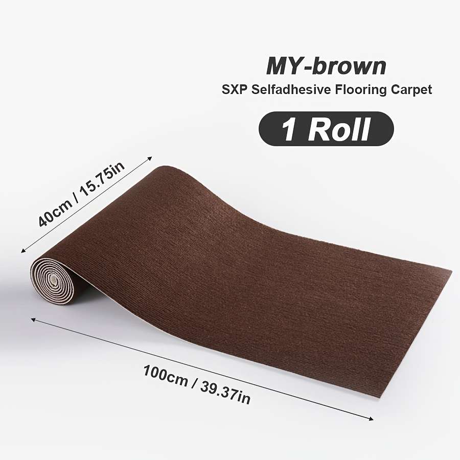 1Pc Brown 40x100cm Floor Mat