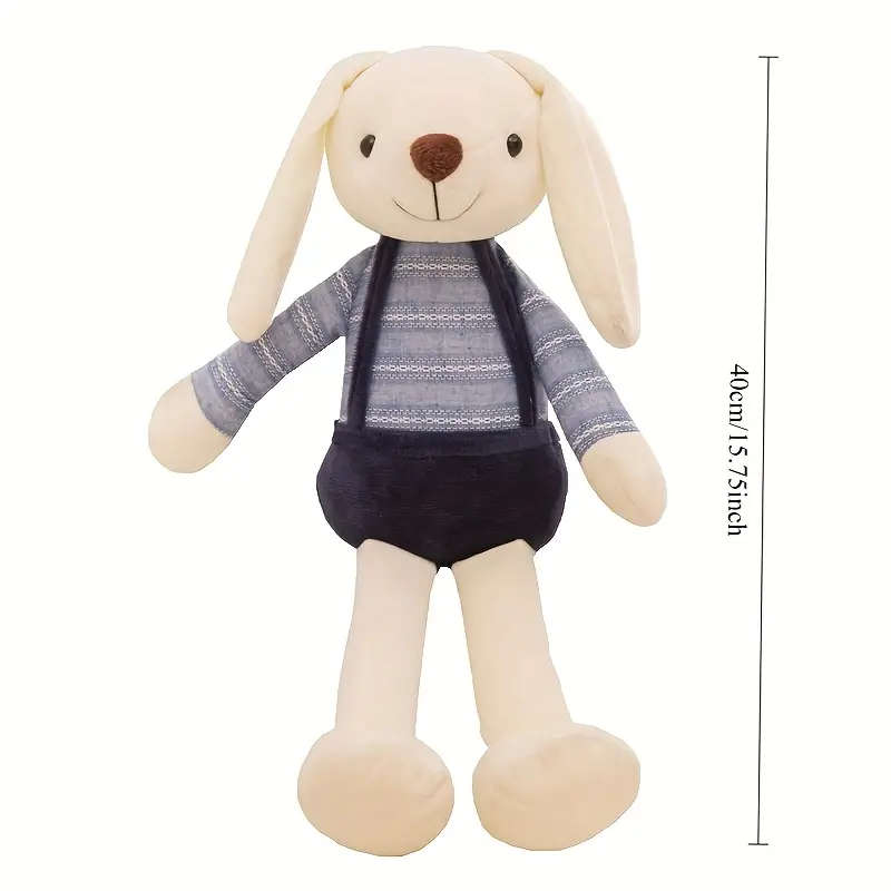 Sugar Bunny Doll Pillow Plush Toy Female Companion Children's Gift Rag Doll Red