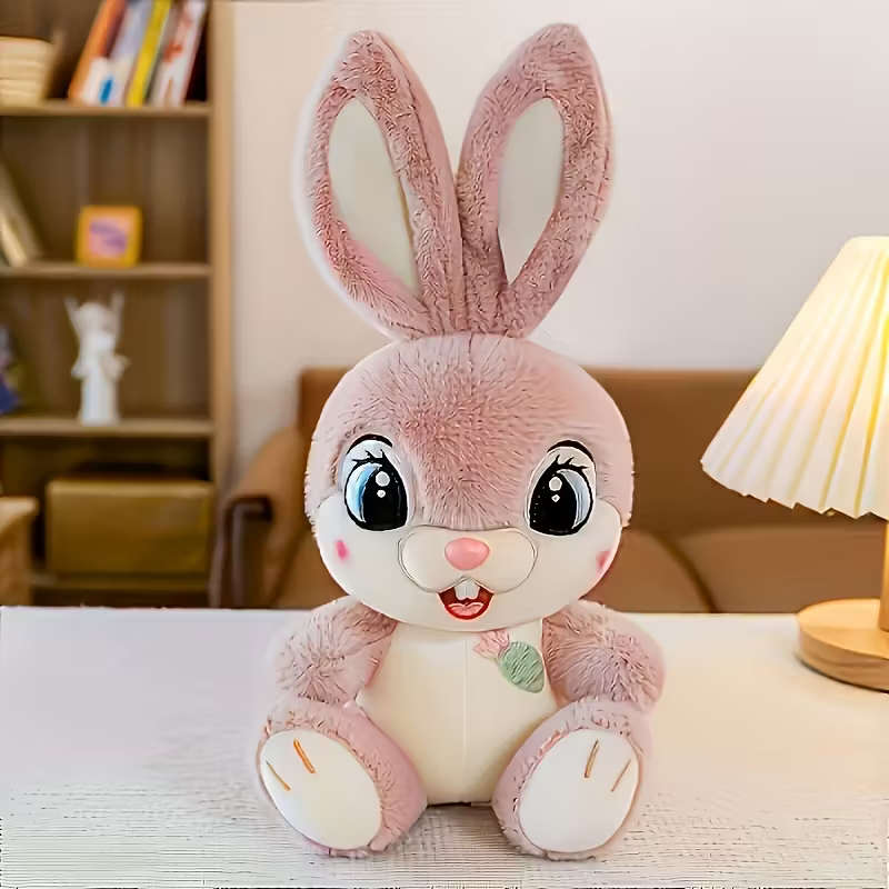 1 Cute Rabbit Plush Toy Pink