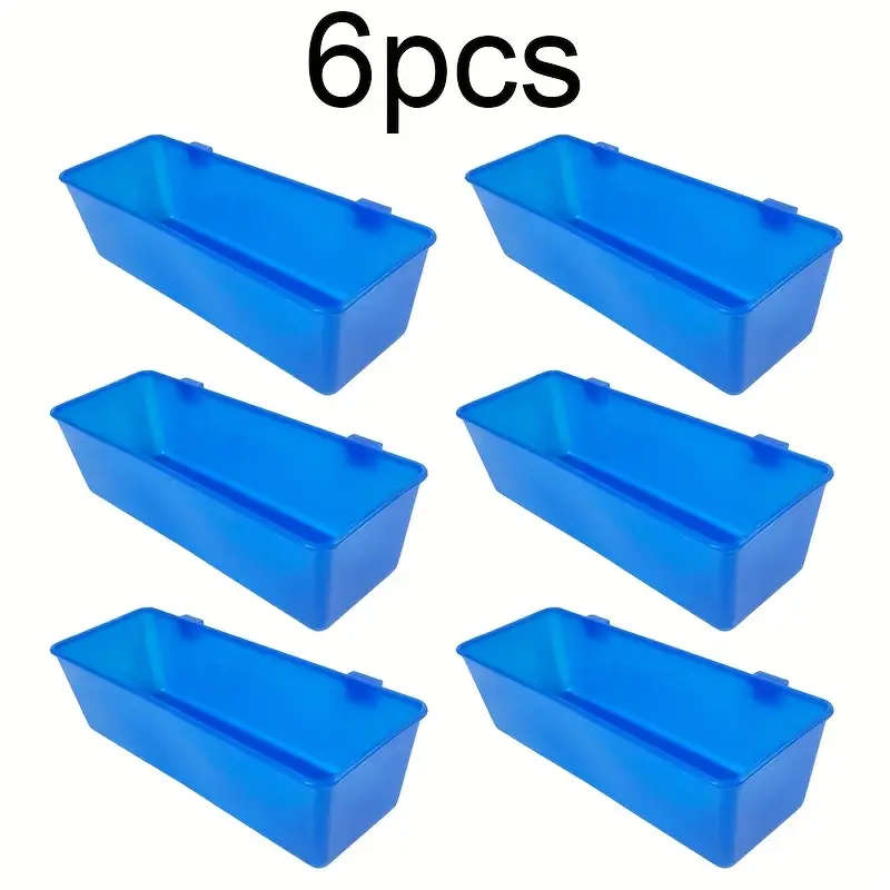 6-Pack Poultry Feeding Hanging Bowl