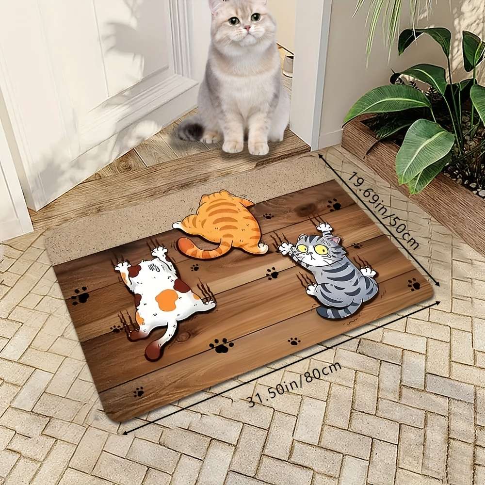1Pc 40cmx60cm 15.75x23.62inch Floor Mat